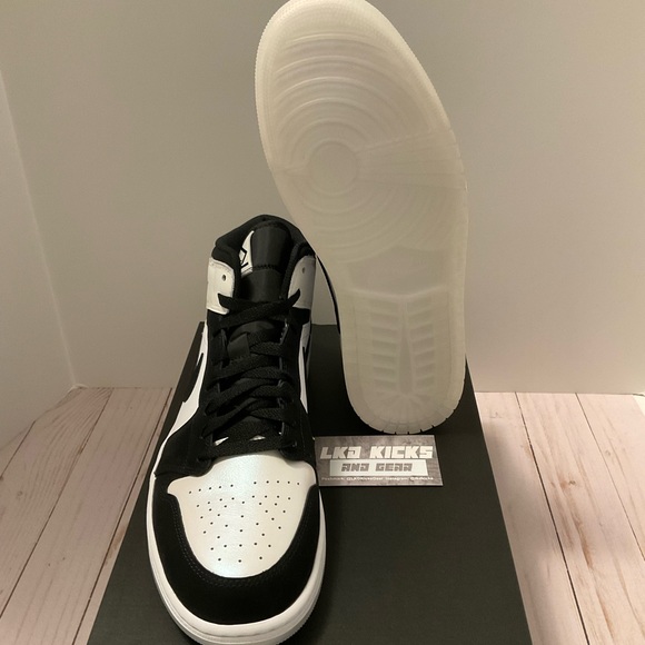 AIR JORDAN 1 MID MENS DIAMOND SHORTS - Picture 5 of 6